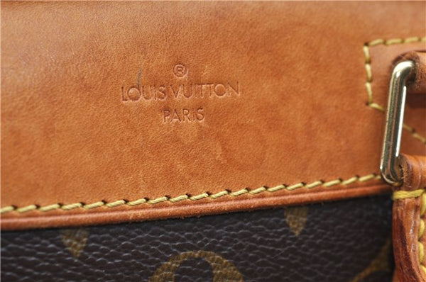 Authentic Louis Vuitton Monogram Trouville Hand Bag M42228 LV 9064C