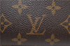 Authentic Louis Vuitton Monogram Trouville Hand Bag M42228 LV 9064C