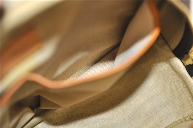 Authentic Louis Vuitton Monogram Trouville Hand Bag M42228 LV 9064C