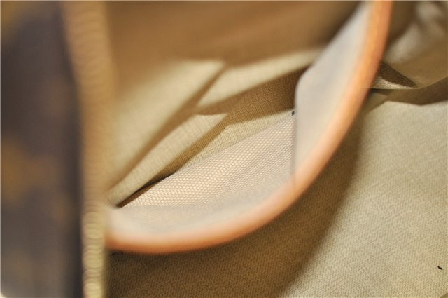 Authentic Louis Vuitton Monogram Trouville Hand Bag M42228 LV 9064C