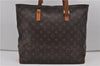 Authentic Louis Vuitton Monogram Cabas Mezzo Tote Bag M51151 LV Junk 9064D