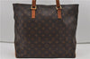Authentic Louis Vuitton Monogram Cabas Mezzo Tote Bag M51151 LV Junk 9064D