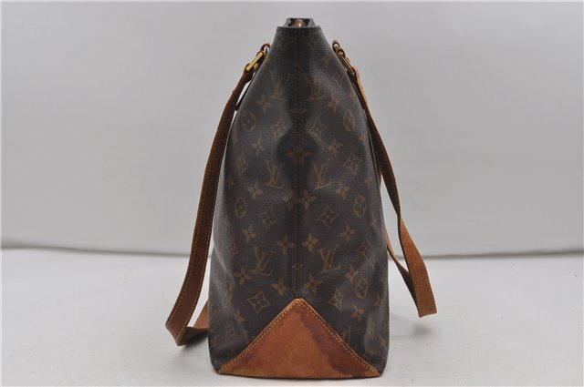 Authentic Louis Vuitton Monogram Cabas Mezzo Tote Bag M51151 LV Junk 9064D