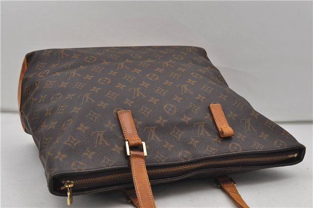 Authentic Louis Vuitton Monogram Cabas Mezzo Tote Bag M51151 LV Junk 9064D