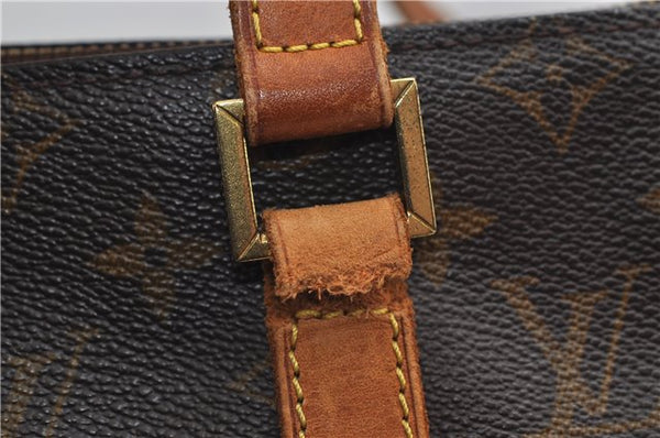 Authentic Louis Vuitton Monogram Cabas Mezzo Tote Bag M51151 LV Junk 9064D