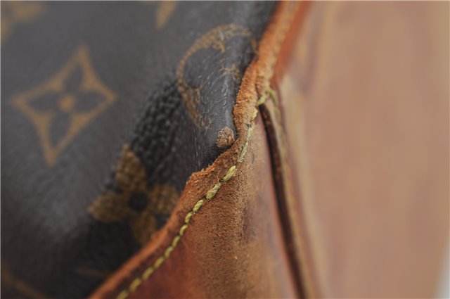 Authentic Louis Vuitton Monogram Cabas Mezzo Tote Bag M51151 LV Junk 9064D