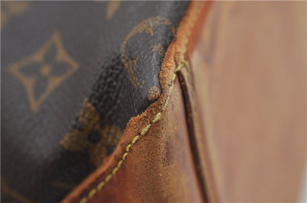 Authentic Louis Vuitton Monogram Cabas Mezzo Tote Bag M51151 LV Junk 9064D