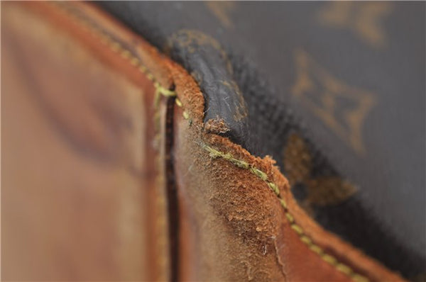 Authentic Louis Vuitton Monogram Cabas Mezzo Tote Bag M51151 LV Junk 9064D