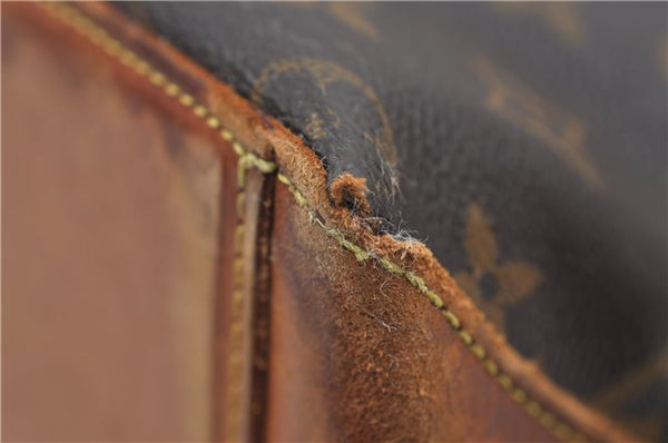 Authentic Louis Vuitton Monogram Cabas Mezzo Tote Bag M51151 LV Junk 9064D