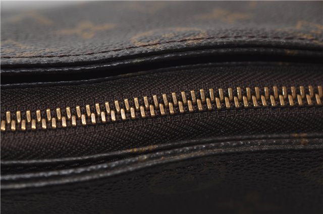 Authentic Louis Vuitton Monogram Cabas Mezzo Tote Bag M51151 LV Junk 9064D