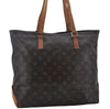 Authentic Louis Vuitton Monogram Cabas Mezzo Tote Bag M51151 LV Junk 9065D