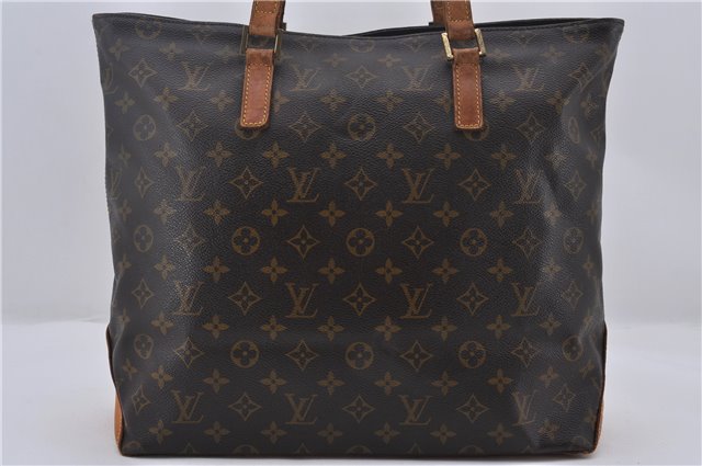 Authentic Louis Vuitton Monogram Cabas Mezzo Tote Bag M51151 LV Junk 9065D