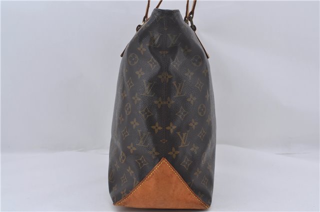 Authentic Louis Vuitton Monogram Cabas Mezzo Tote Bag M51151 LV Junk 9065D
