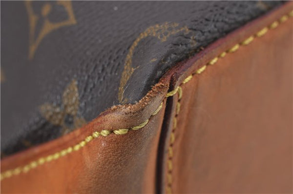 Authentic Louis Vuitton Monogram Cabas Mezzo Tote Bag M51151 LV Junk 9065D