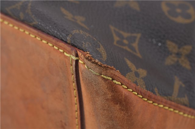 Authentic Louis Vuitton Monogram Cabas Mezzo Tote Bag M51151 LV Junk 9065D