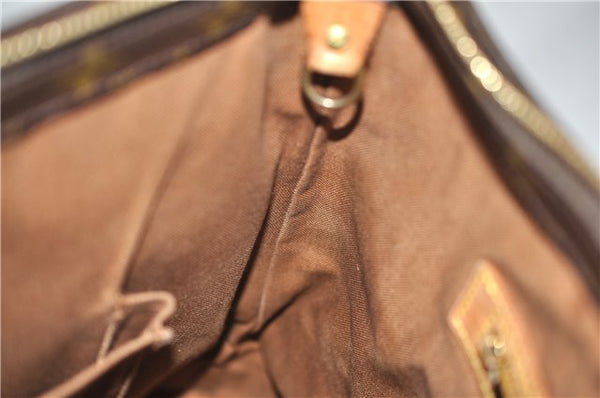 Authentic Louis Vuitton Monogram Cabas Mezzo Tote Bag M51151 LV Junk 9065D