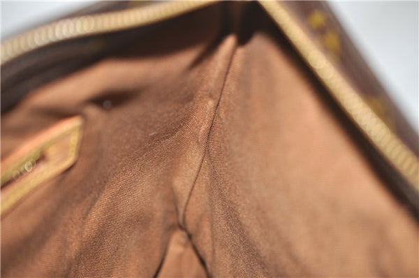 Authentic Louis Vuitton Monogram Cabas Mezzo Tote Bag M51151 LV Junk 9065D