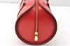 Authentic Louis Vuitton Epi Soufflot Hand Bag Red M52227 LV 9065F