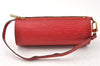 Authentic Louis Vuitton Epi Soufflot Hand Bag Red M52227 LV 9065F