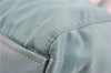 Authentic PRADA Nylon Tessuto Leather Shoulder Hand Bag Purse Light Blue 9066F