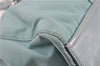 Authentic PRADA Nylon Tessuto Leather Shoulder Hand Bag Purse Light Blue 9066F