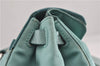 Authentic PRADA Nylon Tessuto Leather Shoulder Hand Bag Purse Light Blue 9066F