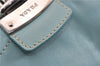 Authentic PRADA Nylon Tessuto Leather Shoulder Hand Bag Purse Light Blue 9066F