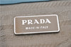 Authentic PRADA Nylon Tessuto Leather Shoulder Hand Bag Purse Light Blue 9066F
