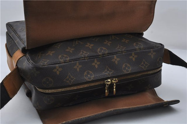 Auth Louis Vuitton Monogram Naviglio Shoulder Cross Body Bag M50205 LV 9068D