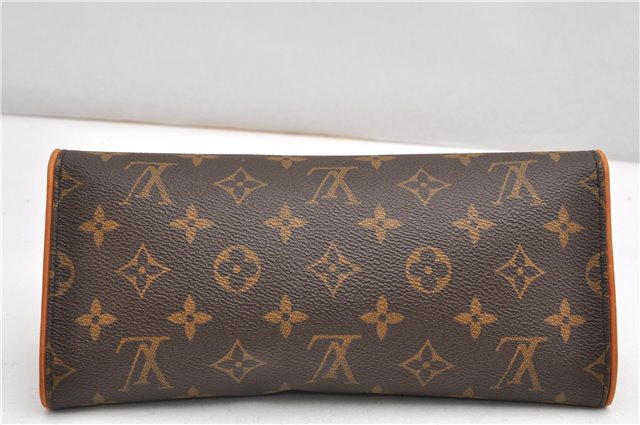 Authentic Louis Vuitton Monogram Pochette Twin GM Shoulder Bag M51852 LV 9068F