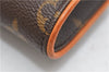 Authentic Louis Vuitton Monogram Pochette Twin GM Shoulder Bag M51852 LV 9068F