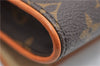Authentic Louis Vuitton Monogram Pochette Twin GM Shoulder Bag M51852 LV 9068F