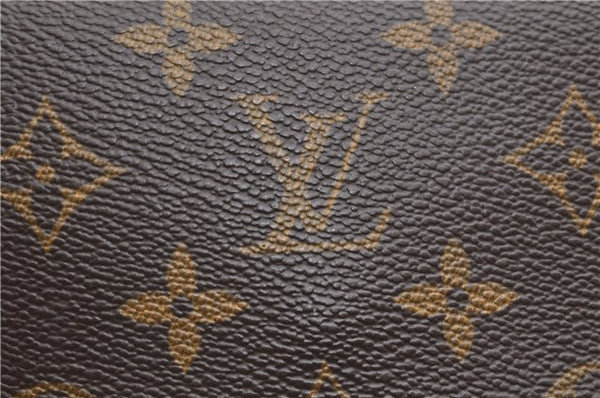 Authentic Louis Vuitton Monogram Pochette Twin GM Shoulder Bag M51852 LV 9068F
