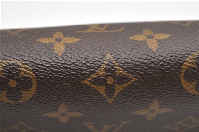 Authentic Louis Vuitton Monogram Pochette Twin GM Shoulder Bag M51852 LV 9068F