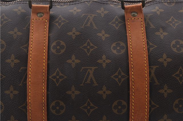 Authentic Louis Vuitton Monogram Keepall 55 Travel Boston Bag M41424 LV 9069D