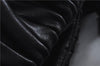 Authentic MIU MIU Leather 2Way Shoulder Tote Bag Black 9074E