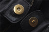 Authentic MIU MIU Leather 2Way Shoulder Tote Bag Black 9074E