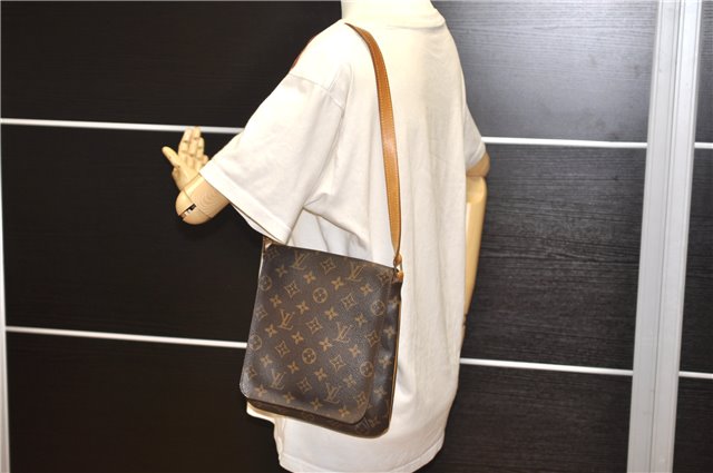 Authentic Louis Vuitton Monogram Musette Salsa Shoulder Bag LV 9074F