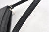 Authentic BURBERRY Vintage Leather Shoulder Hand Bag Purse Black 9075F