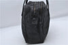 Auth CHANEL New Travel Line 2Way Shoulder Hand Bag Nylon Leather Black 9076D