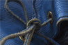 Authentic Louis Vuitton Epi Noe Blue Shoulder Bag M44005 LV 9077C