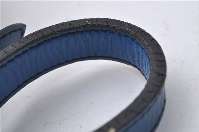 Authentic Louis Vuitton Epi Noe Blue Shoulder Bag M44005 LV 9077C