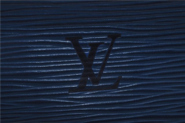 Authentic Louis Vuitton Epi Noe Blue Shoulder Bag M44005 LV 9077C