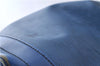 Authentic Louis Vuitton Epi Noe Blue Shoulder Bag M44005 LV 9077C