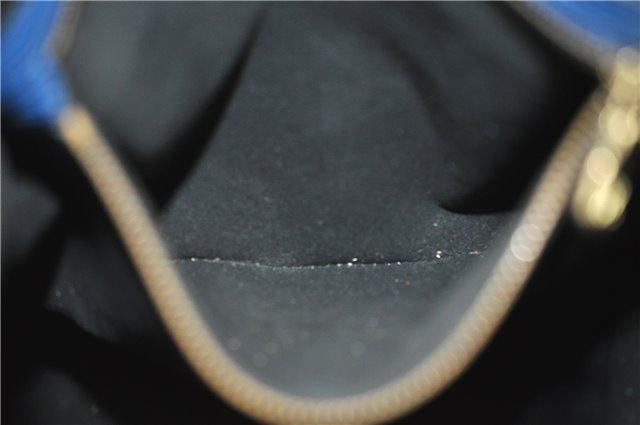 Authentic Louis Vuitton Epi Noe Blue Shoulder Bag M44005 LV 9077C