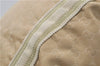 Authentic GUCCI Shoulder Tote Bag GG Nylon Leather 189669 Beige Brown 9077D