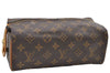 Authentic Louis Vuitton Monogram Trousse Patte Pression Pouch M47636 LV 9078D