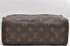 Authentic Louis Vuitton Monogram Trousse Patte Pression Pouch M47636 LV 9078D
