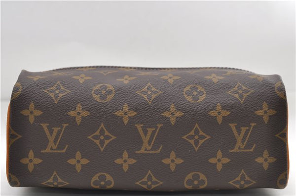 Authentic Louis Vuitton Monogram Trousse Patte Pression Pouch M47636 LV 9078D