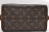 Authentic Louis Vuitton Monogram Trousse Patte Pression Pouch M47636 LV 9078D
